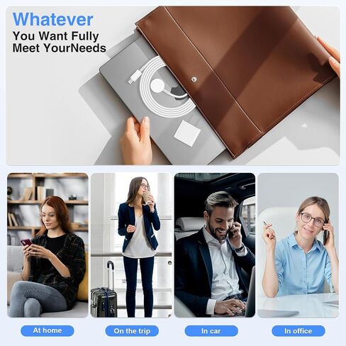 3 in 1 iWatch Charger for Watch Series, Wireless Magnetic Watch Charger Cable 6FT with 20W iPhone Fast Charger Block Charging for iPhone/iWatch/iPad/Airpods and More in Saudi Arabia