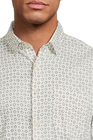 Faherty Men Short Sleeve Movement Shirt Monterrey Shirt in Kuwait