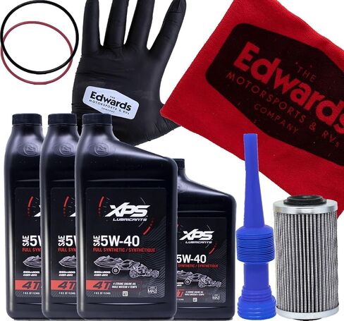 مجموعة تغيير الزيت الاصطناعية الكاملة إدواردز تناسب Seadoo 1500cc أو أكثر من 4TEC أو محركات Ace in Saudi Arabia