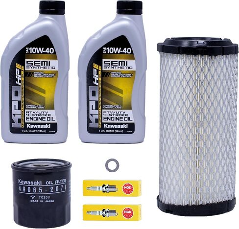 Edwards Oil Change Kit fits 2009-2023 Kawasaki Mule 4010 KAF620 4x4 in Saudi Arabia