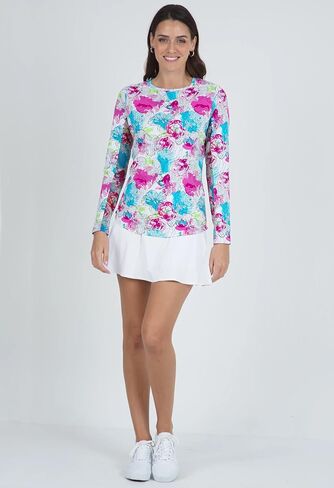 Ibkul Womens Crewneck Top ، M ، Green in Kuwait
