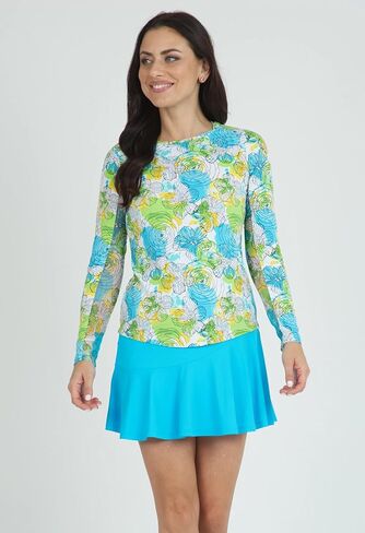 Ibkul Womens Crewneck Top ، M ، Green in Kuwait