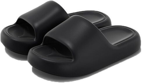 Lightweight Comfort sandals Slippers Ultimate Pillow House sandals for Women and Men,Shower Shoes Indoor Slides Bathroom Sandals, Thick Sole, Non-Slip in Saudi Arabia