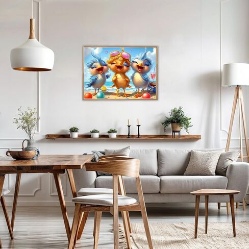 طلاء الطلاء الفنية الماس Airdea Flowers للبالغين المبتدئين 5D DIY مجموعات الفن للأحجار الكريمة لديكور الجدار المنزلي 12x16in ، الزنبق والكودرانجيا ، تدريبات كاملة مستديرة in Saudi Arabia