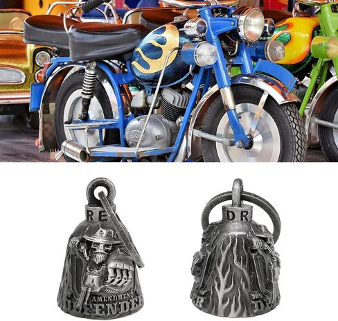 Motorcycle Bell for Biker Good Luck Riding Bells with Hanger in Saudi Arabia