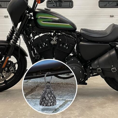 Motorcycle Bell for Biker Good Luck Riding Bells with Hanger in Saudi Arabia