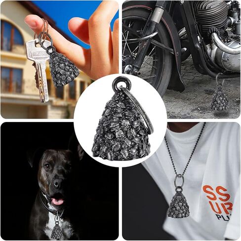 Motorcycle Bell for Biker Good Luck Riding Bells with Hanger in Saudi Arabia