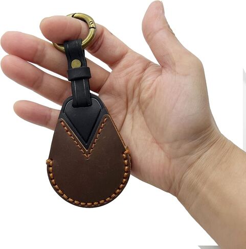 Genuine Leather Key Fob Cover for Harley Davidson Accessories, Leather Key Case for Men and Women,KeyHolder in Saudi Arabia