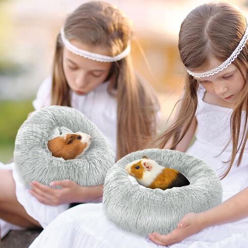 BALAPET 2 Pack Plush Guinea Pig Bed Small Pet Hideout Washable Cage Accessories Burrowing Pet Bed for Guinea Pigs,Chinchilla, Hamsters, Hedgehog and Other Small Animals in Saudi Arabia