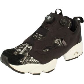 Reebok Instampump Fury GT Womens Running Trainers Sneakers (UK 6.5 US 9 EU 40, Black White Purple BD4462) in Kuwait