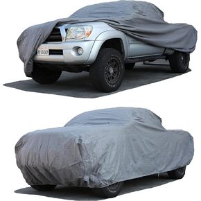 غطاء السيارة يناسب 2019-2025 تويوتا تاكوما الوصول/Xtra Cab 6ft Bed Xtremecoverpro Pro Series Black Truck Cover in Kuwait