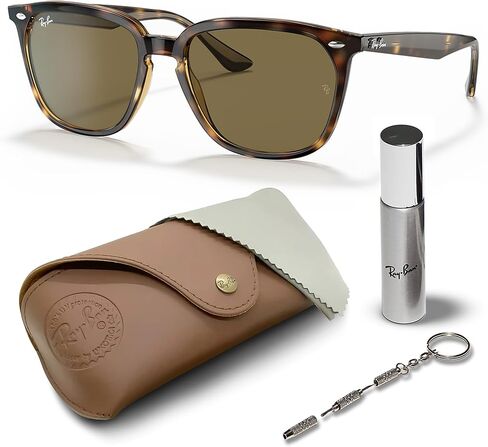 Ray-Ban RB4362 Square Shape Sunglasses for Men and Women- Timeless Classic Sun Glasses with Modern Elegance - Premium UV Protection & Classic Lenses - Designer Men's and Women's Sunglasses in Kuwait