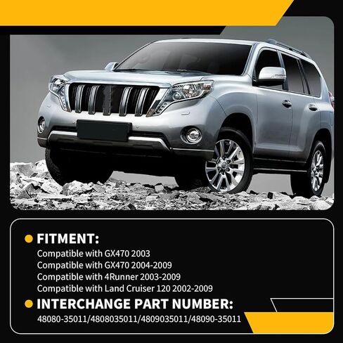 الزوجين الأكياس الربيع للتعليق الجوي الخلفي متوافقة مع GX470 4Runner 2003-2009 Land Cruiser 120 2002-2009 4808035011 4809035011 in Saudi Arabia