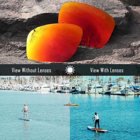 Polarized Replacement Lenses for Oakley Crankshaft OO9239 Sunglass in Saudi Arabia