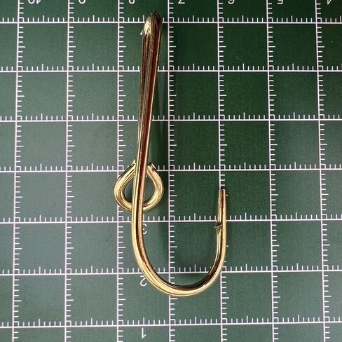 Fishing Hooks Hat Pins for Fishing Hat Hook Clip Gold Fish Hook Hat Clip Fish Hooks and White baseball Bead for Hat in Saudi Arabia