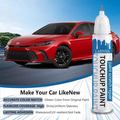 Barcelona Red Pearl(3R3) Touch Up Paint for Toyota-Exact Match 2 in 1 touchup Paint Pen for Chips and Nicks Repair Car Paint Scratch Repair Kit in Kuwait