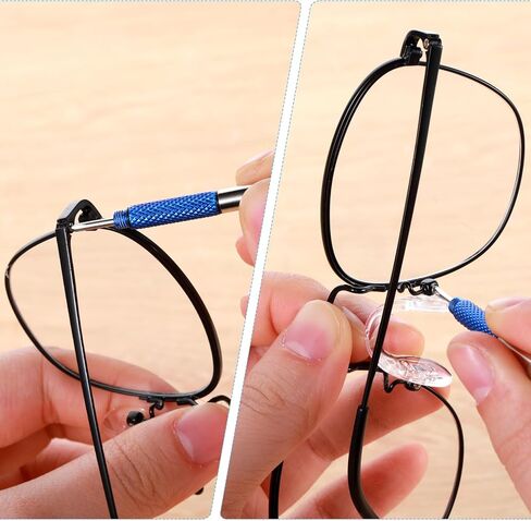 5 PCS MINI Eyeglass screwdriver ، الدقة 4-في 1 in-1 eyeglass kit keychain classes pecldriver multifunctional stefled budge مع مسامير للتشديد ، مقبض الأبواب ، النظافة الشمسية ، الإلكترونيات in Saudi Arabia