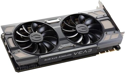 EVGA GeForce GTX 1070 SC GAMING ACX 3.0 الإصدار الأسود، 8 جيجابايت GDDR5، LED، دعم DX12 OSD (PXOC) 08G-P4-5173-KR (متجدد) in Saudi Arabia