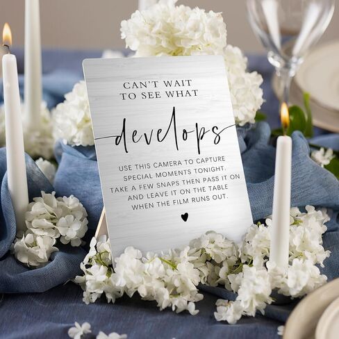 Audio Guest Book Sign - Audio Phone Guestbook Wooden Stand for Wedding 5x7inch, Wedding Table Decorations in Saudi Arabia
