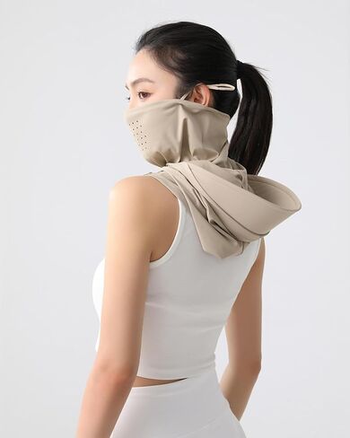 Bsyloowomen's Balaclava مع حماية UV Full Full ، قبعة واسعة الحافة ، تصميم متعدد الأغراض للأنشطة في الهواء الطلق ، ركوب الدراجات ، السفر in Kuwait