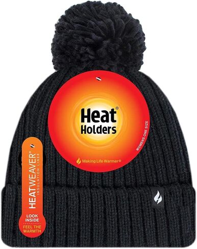 HEAT HOLDERS Women's Arden Hat Black/One Size in Kuwait