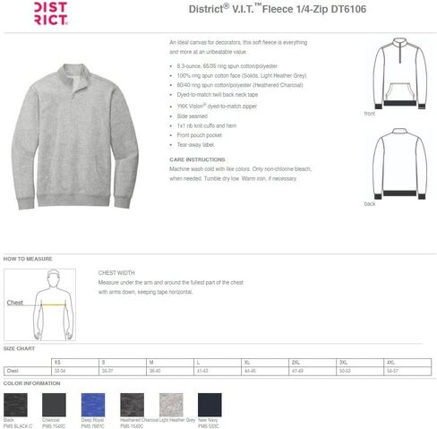 حبر غرزة الرجال DT6106 نصوص الشعار المخصصة تصميم خياطة الخاص بك الصوف الخاص بك Half Zip Up Sweatshirts in Saudi Arabia