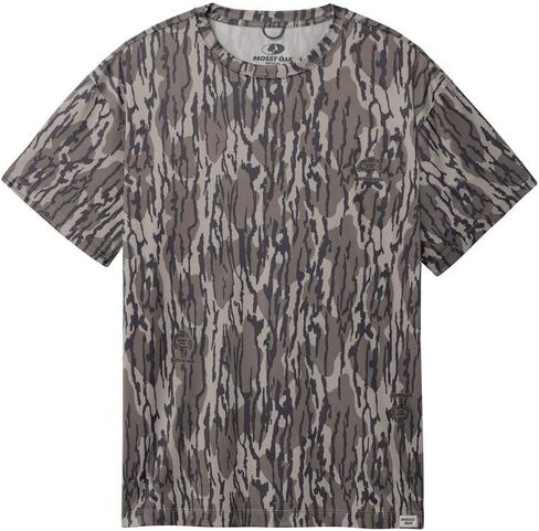 Mossy Oak Men's Sun Protection Shirts for Fishing, Swim, and UV Protection Short Sleeve in Saudi Arabia