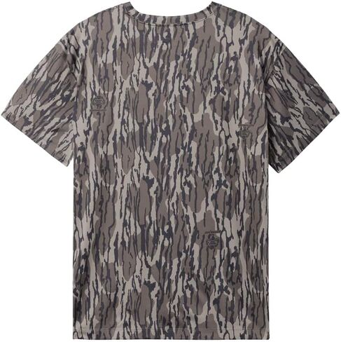 Mossy Oak Men's Sun Protection Shirts for Fishing, Swim, and UV Protection Short Sleeve in Saudi Arabia