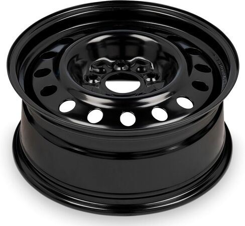 For 2003-2010 Jeep Grand Cherokee 17 Inch Black Painted Steel Rim - OE Direct Replacement - Road Ready Car Wheel in Saudi Arabia