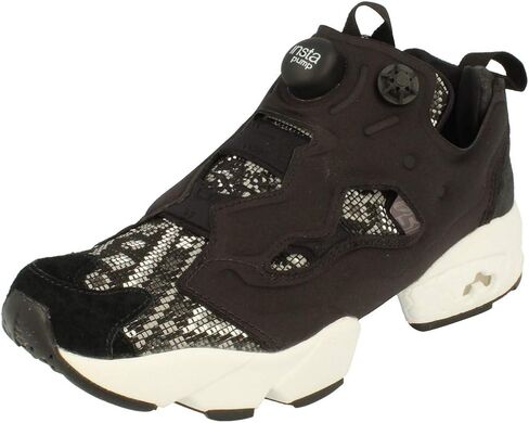 Reebok Instampump Fury GT Womens Running Sneakers (UK 6.5 US 9 EU 40 ، Black White Purple BD4462) in Saudi Arabia
