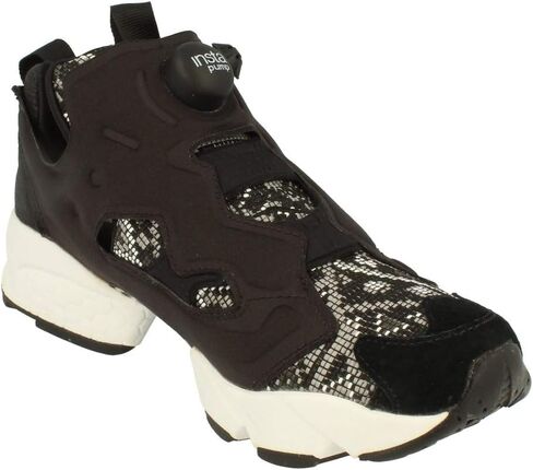 Reebok Instampump Fury GT Womens Running Sneakers (UK 6.5 US 9 EU 40 ، Black White Purple BD4462) in Saudi Arabia