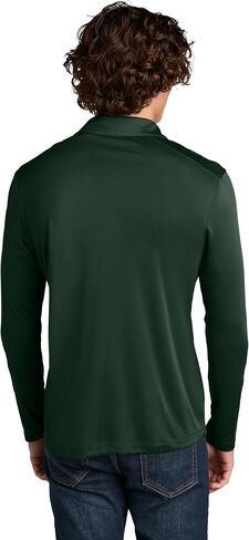 Clothe Co. Men's Long Sleeve Polo Shirts for Men Dry Fit Moisture Wicking in Kuwait