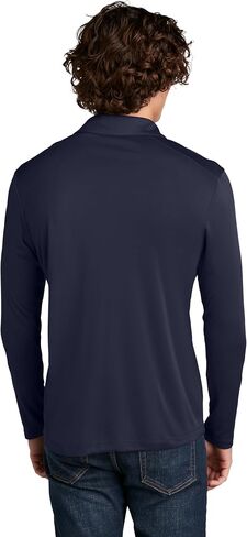 Clothe Co. Men's Long Sleeve Polo Shirts for Men Dry Fit Moisture Wicking in Kuwait