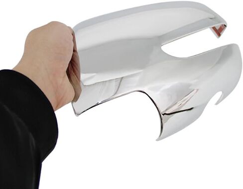 1Pair Car Rearview Mirror Cover Trim for Luxgen 7 SUV U7 2011-2017 Side Wing Mirror Chrome Decorative Protective Caps in Saudi Arabia