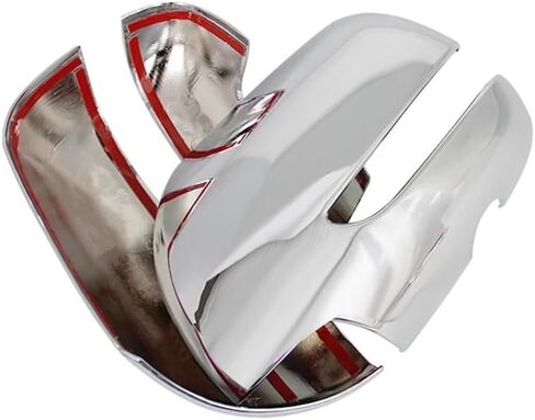 1Pair Car Rearview Mirror Cover Trim for Luxgen 7 SUV U7 2011-2017 Side Wing Mirror Chrome Decorative Protective Caps in Saudi Arabia
