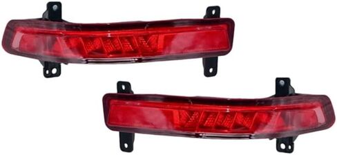 1 Pair Car Rear Bumper Light Rear Brake Light Driving Reversing Stop Lamp Turn Signal Light Red for Great Wall Haval H9 in Saudi Arabia