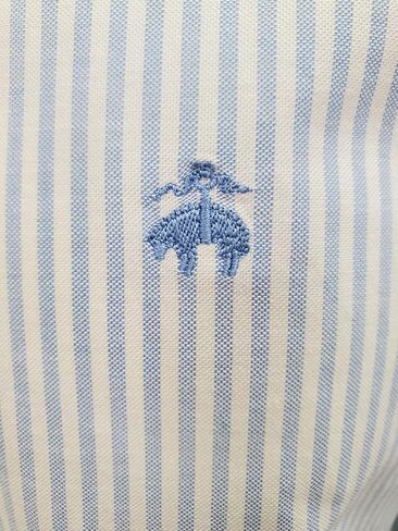 Brooks Brothers Men's Regular Fit Short Sleeve Button Down Shirt in Saudi Arabia