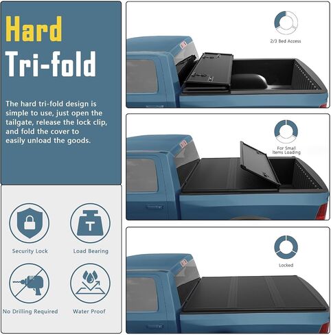Perfit Liner 5 FT (60") Bed Soft Roll Up Tonneau Cover for 2005-2024 Nissan Frontier (NOT for The Mexican-spec) Truck Cargo Topper, Softtop (w/or w/o Utility Track System) in Kuwait