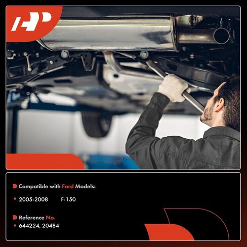 A-Premium Left Catalytic Converter Kit Direct-Fit Compatible with Ford F-150 F150 2005 2006 2007 2008 4.2L, E.P.A. Compliant in Saudi Arabia