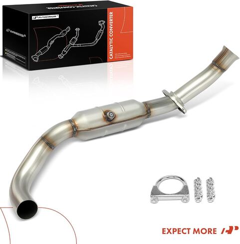 A-Premium Left Catalytic Converter Kit Direct-Fit Compatible with Ford F-150 F150 2005 2006 2007 2008 4.2L, E.P.A. Compliant in Saudi Arabia