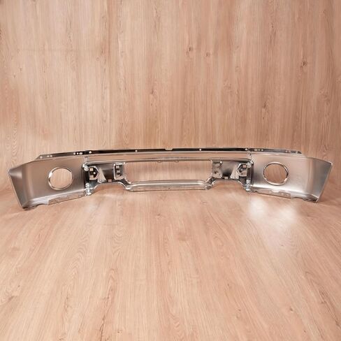 HECASA 3PCS Pront Pumper Face Bar متوافق مع بديل 2009-2014 FORD F150 لـ FO1002411 9L3Z17757B Chrome W/الضباب الثقوب الصلب غير معلوم in Saudi Arabia