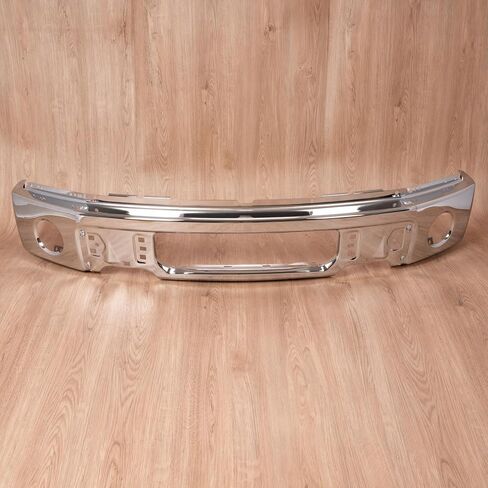 HECASA 3PCS Pront Pumper Face Bar متوافق مع بديل 2009-2014 FORD F150 لـ FO1002411 9L3Z17757B Chrome W/الضباب الثقوب الصلب غير معلوم in Saudi Arabia