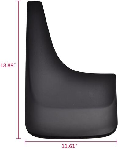 PIT66 Mud Flap, Compatible with 2007-2013 GMC Sierra 1500/2007-2014 GMC Sierra 2500HD 3500HD/2007-2014 Yukon/2001-2013 Yukon XL 1500 2500 4Pcs Splash Guards Mud Flaps Front & Rear #19213394 in Saudi Arabia