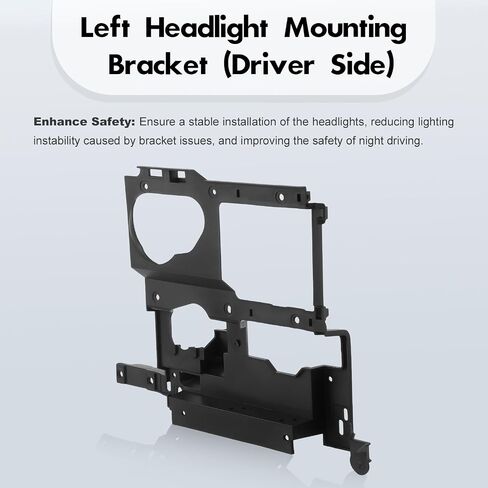 CarpartsDepot Pair Bracket Headeript Mounting Bracket (يمين+يسار) متوافق مع شيفروليه 1999-2002 Silverado Series & 2000-2006 Suburban/Tahoe & 1999-2002 GMC Sierra Series & 2001-2006 GMC Yukon in Saudi Arabia