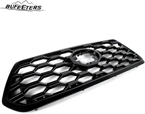 Pront Pumper العلوي الشواية إدراج Grille Grille Black Grille Fit لعام 2016 2017 2018 2019 2020 2021 2022 2023 Toyota Tacoma ، 2021 TRD/Mesh Style ، Gloss Black in Kuwait
