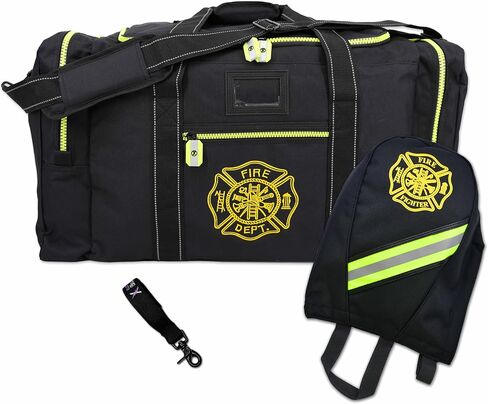 Lightning X Firefighter Turnout Gear Package - Gear Bag, SCBA Mask Bag, Fire Glove Strap, Shoulder Strap in Saudi Arabia