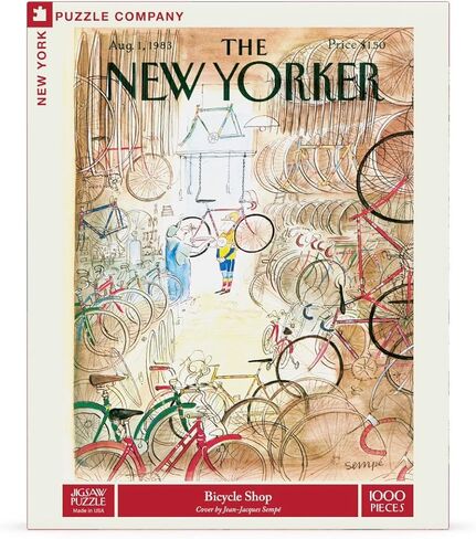 New York Puzzle Company - New Yorker Pawns in The Park - 1000 Piece Jigsaw Puzzle for Family Game Nights by Victoria Tentler-Krylov in Saudi Arabia