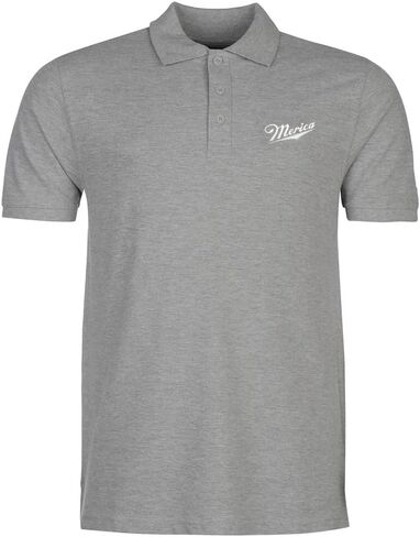 Polo Shirts for Men Merica Embroidered Short Sleeve Mens Polo Shirts in Saudi Arabia