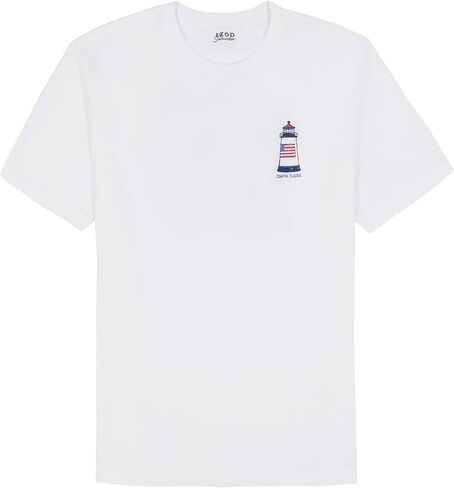 IZOD Men's Saltwater Short Sleeve Graphic T-Shirt in Saudi Arabia