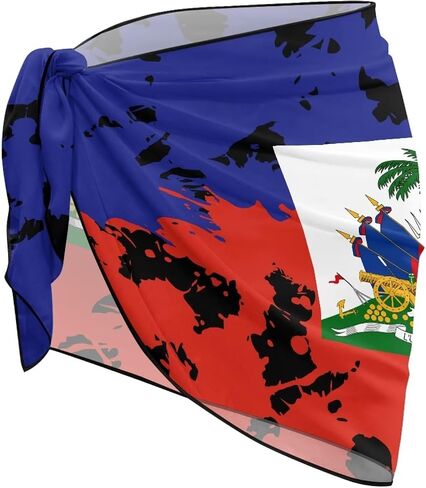Sarong Swimsuit Coverup for Women Chiffon Beach Scarf Bathing Suit Cover ups Sexy Bikini Swimwear Wrap Skirt in Saudi Arabia